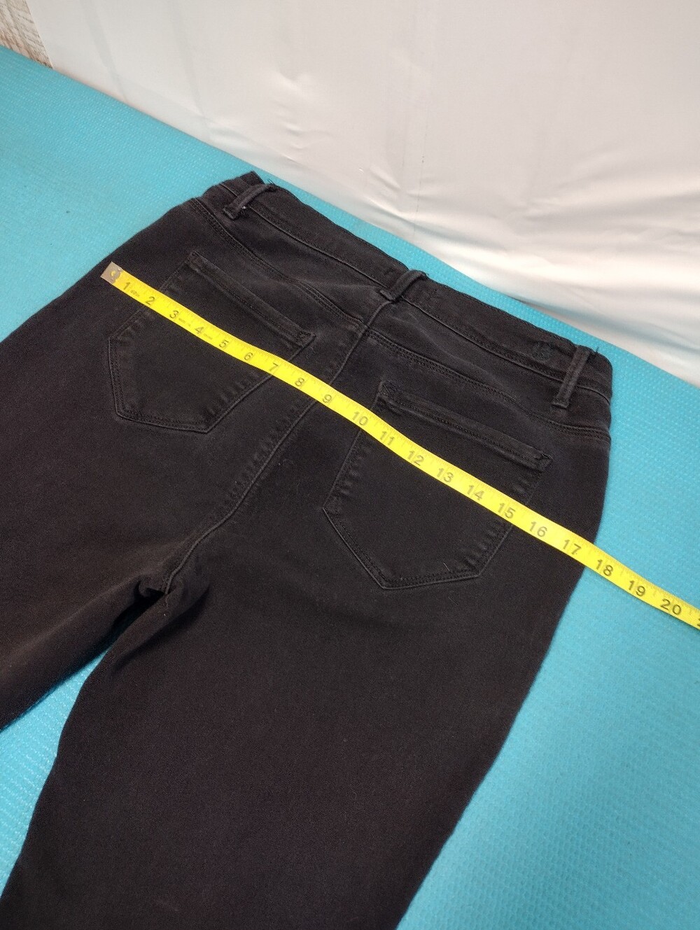 Kensie Black Stretchy Jegging Skinny Jeans High Rise 12 /31 - Picture 8 of 8